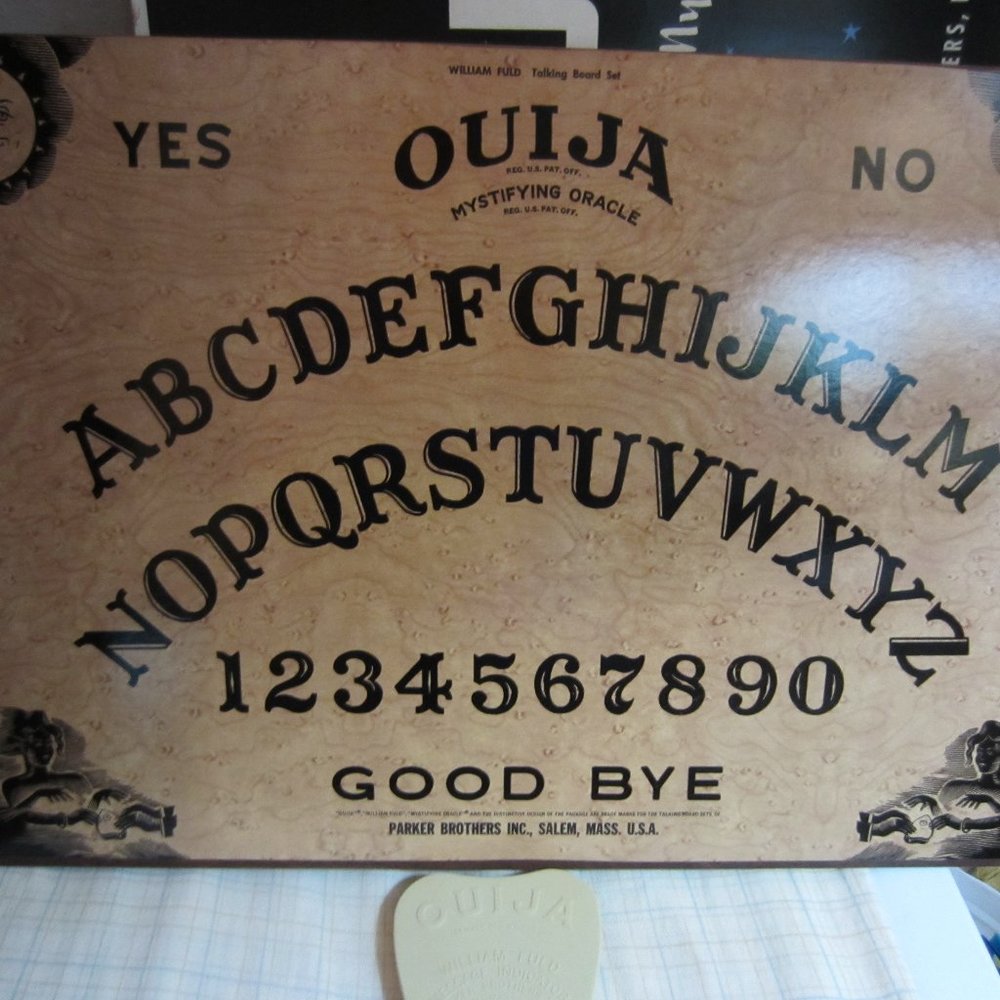 WILLIAM FULD "OUIJA" TALKING BOARD/MYSTIFYING ORACLE BOARD
